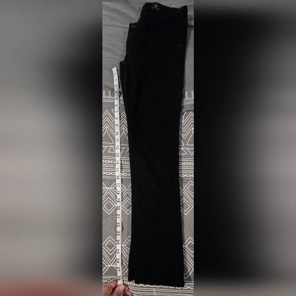 AG Adriano Goldschmied Maternity Prima Cigarette Leg Black Jeans Size 26 - Picture 3 of 12